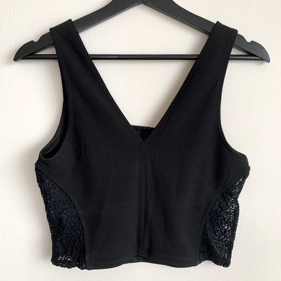 Dynamite Black Party Top - Picture 3 of 4